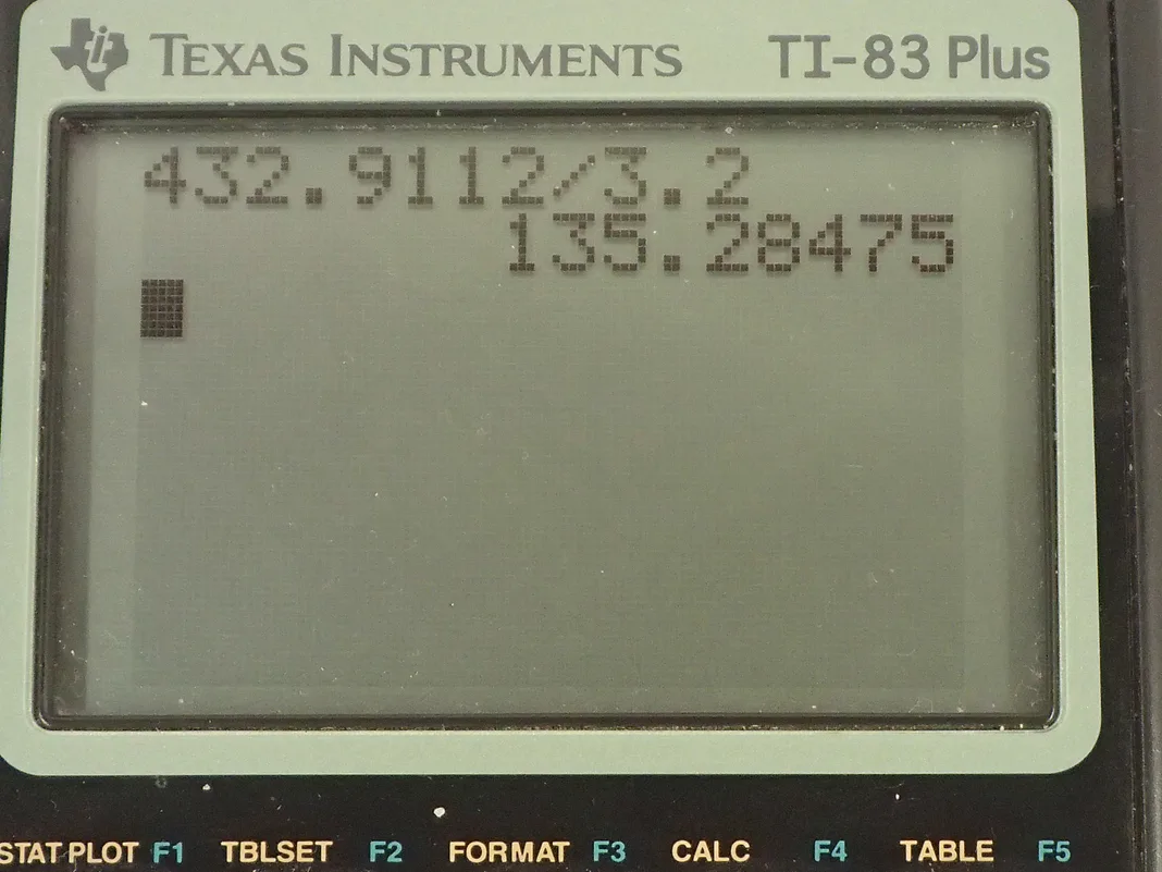 Calculator screenshot
