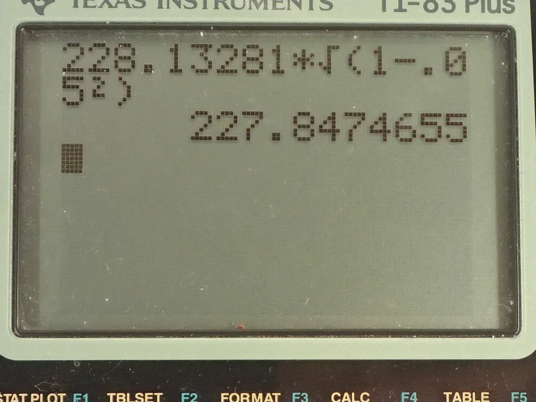 Calculator screenshot