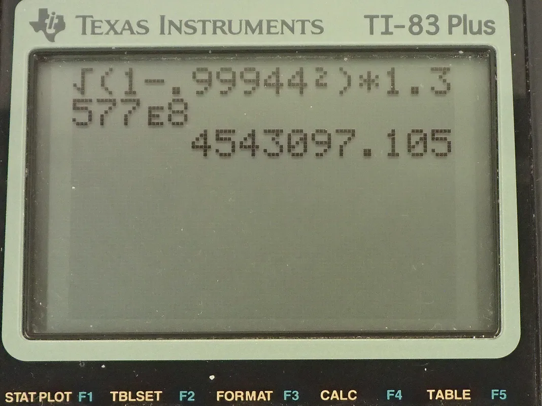 Calculator screenshot