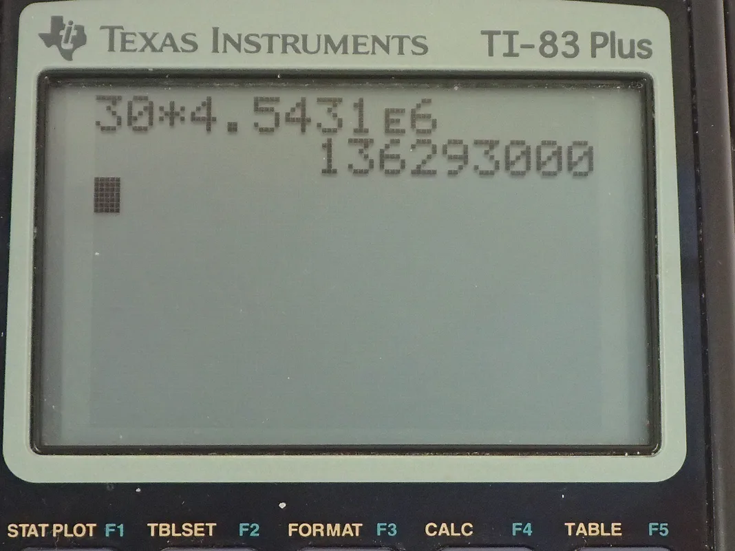 Calculator screenshot