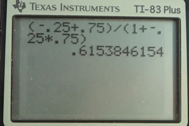 Calculator screenshot