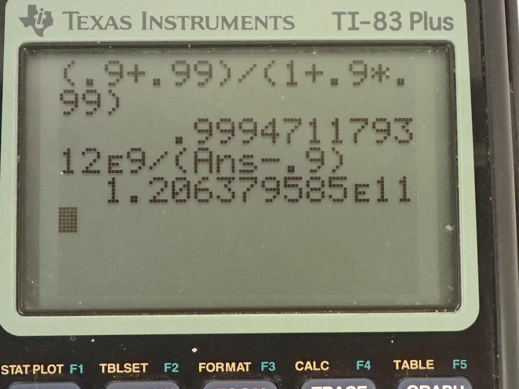 Calculator screenshot