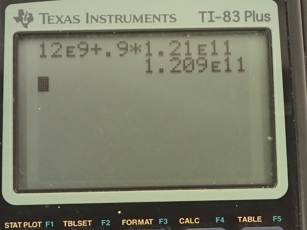 Calculator screenshot