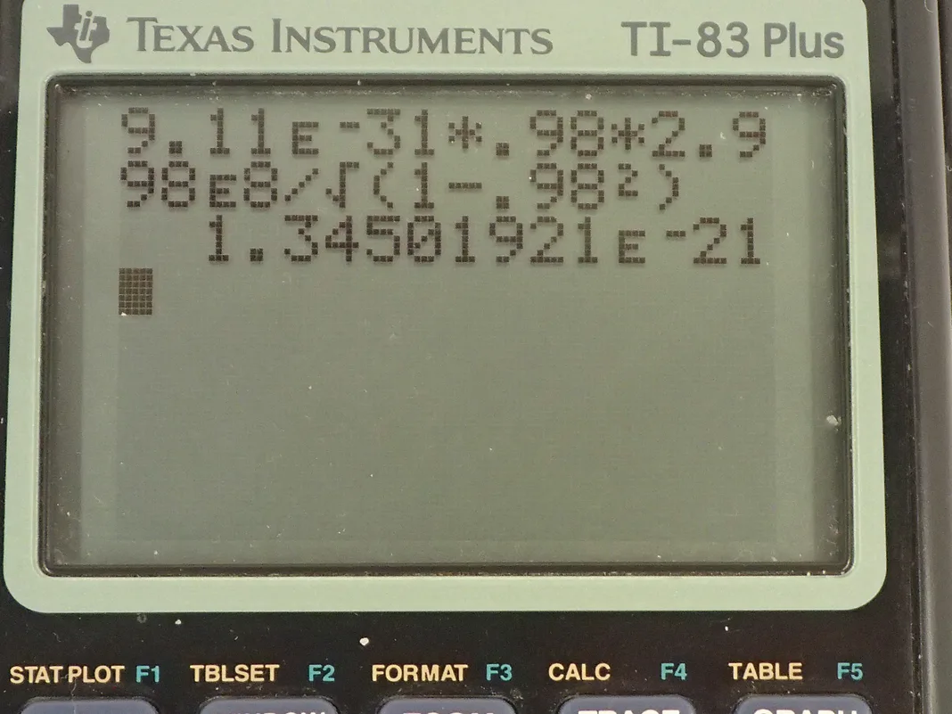 Calculator screenshot