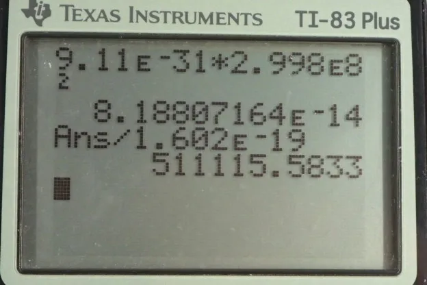 Calculator screenshot