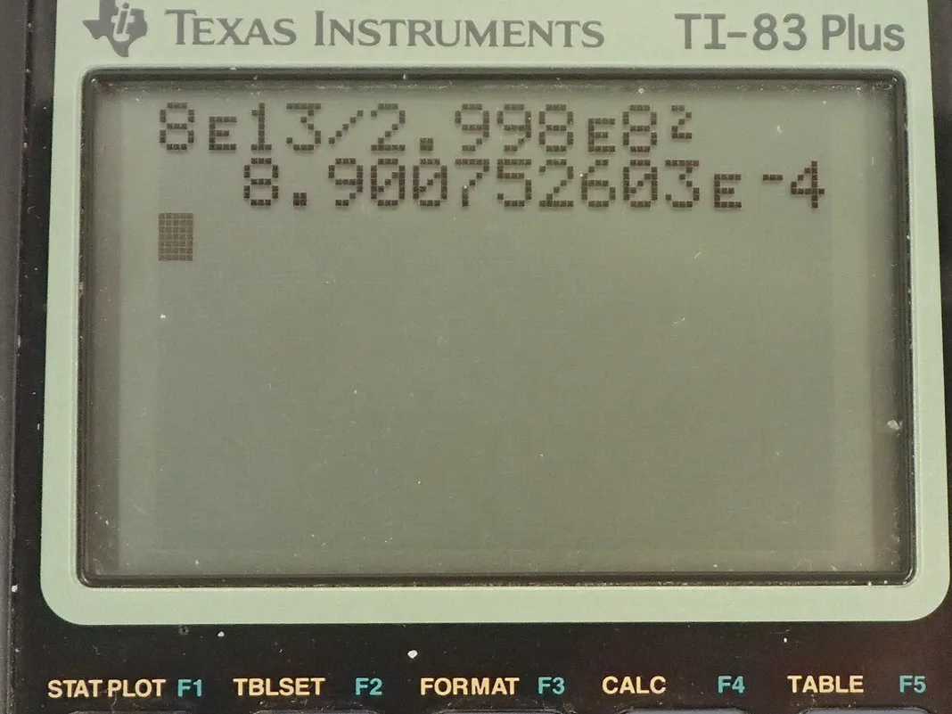Calculator screenshot