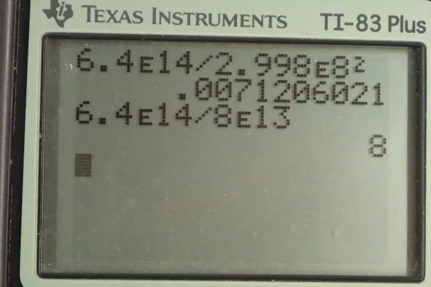 Calculator screenshot