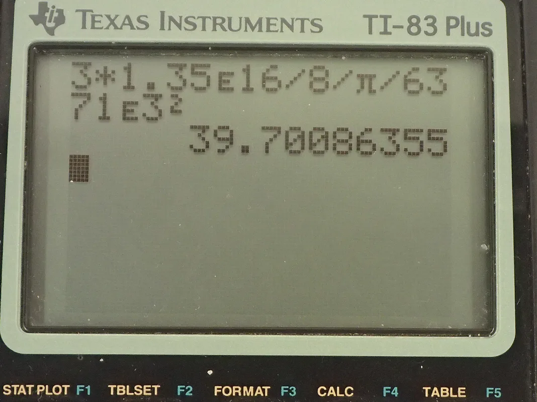 Calculator screenshot