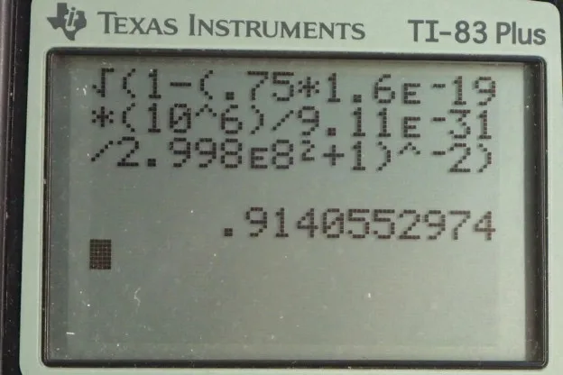 Calculator screenshot