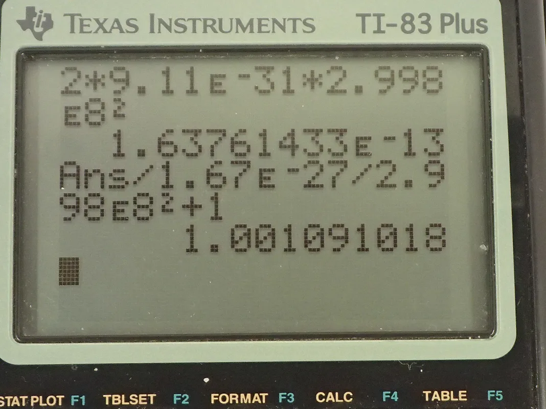 Calculator screenshot