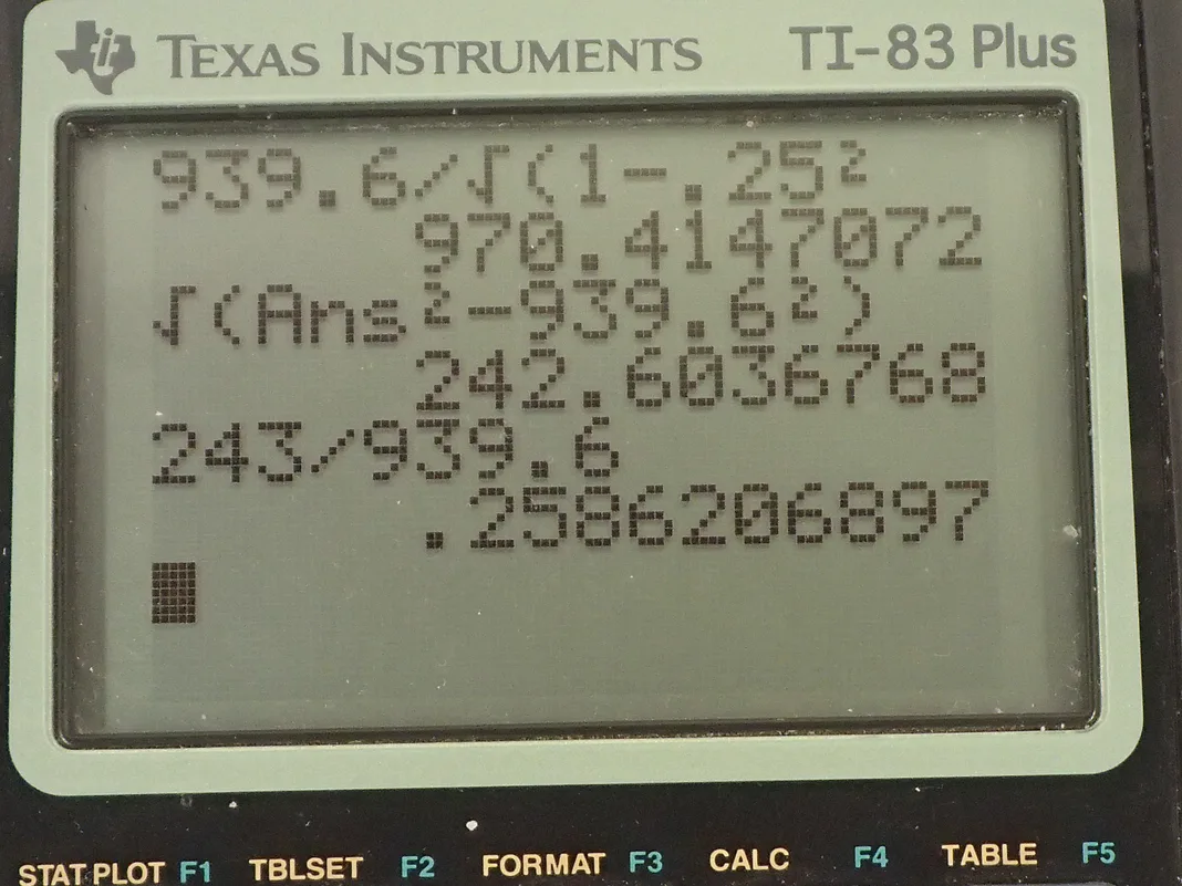 Calculator screenshot