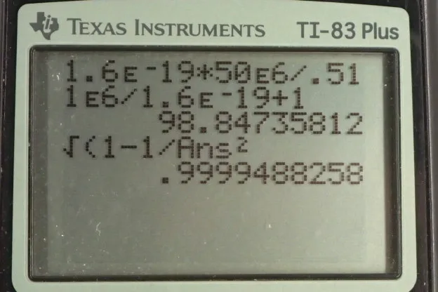 Calculator screenshot