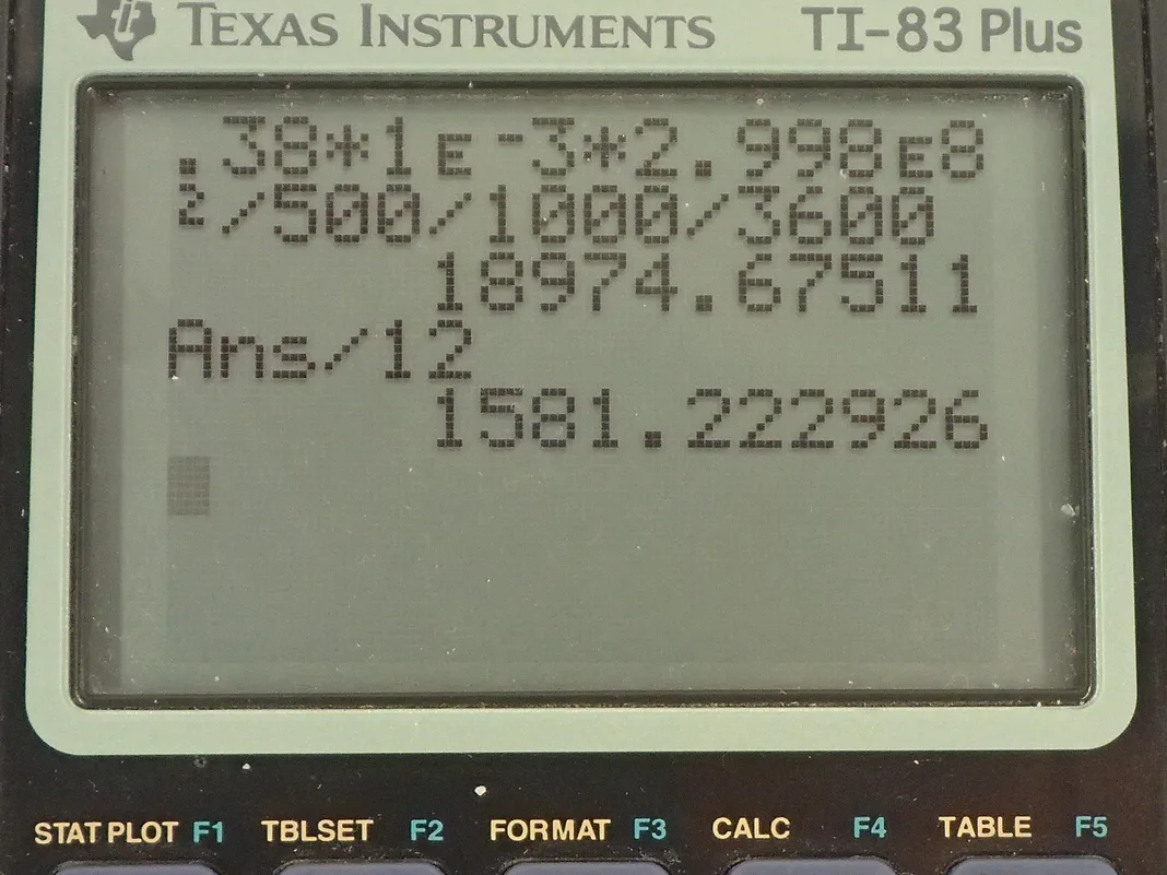 Calculator screenshot
