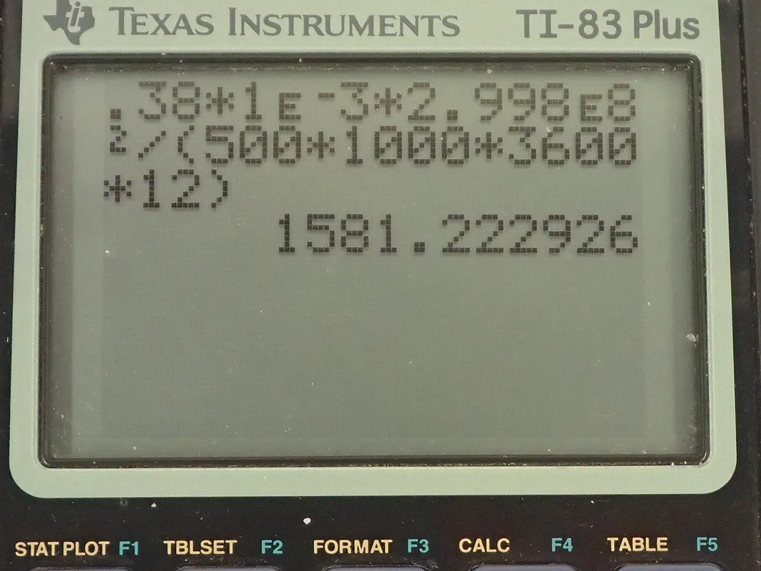 Calculator screenshot