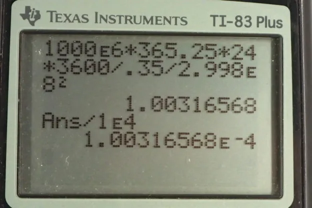 Calculator screenshot