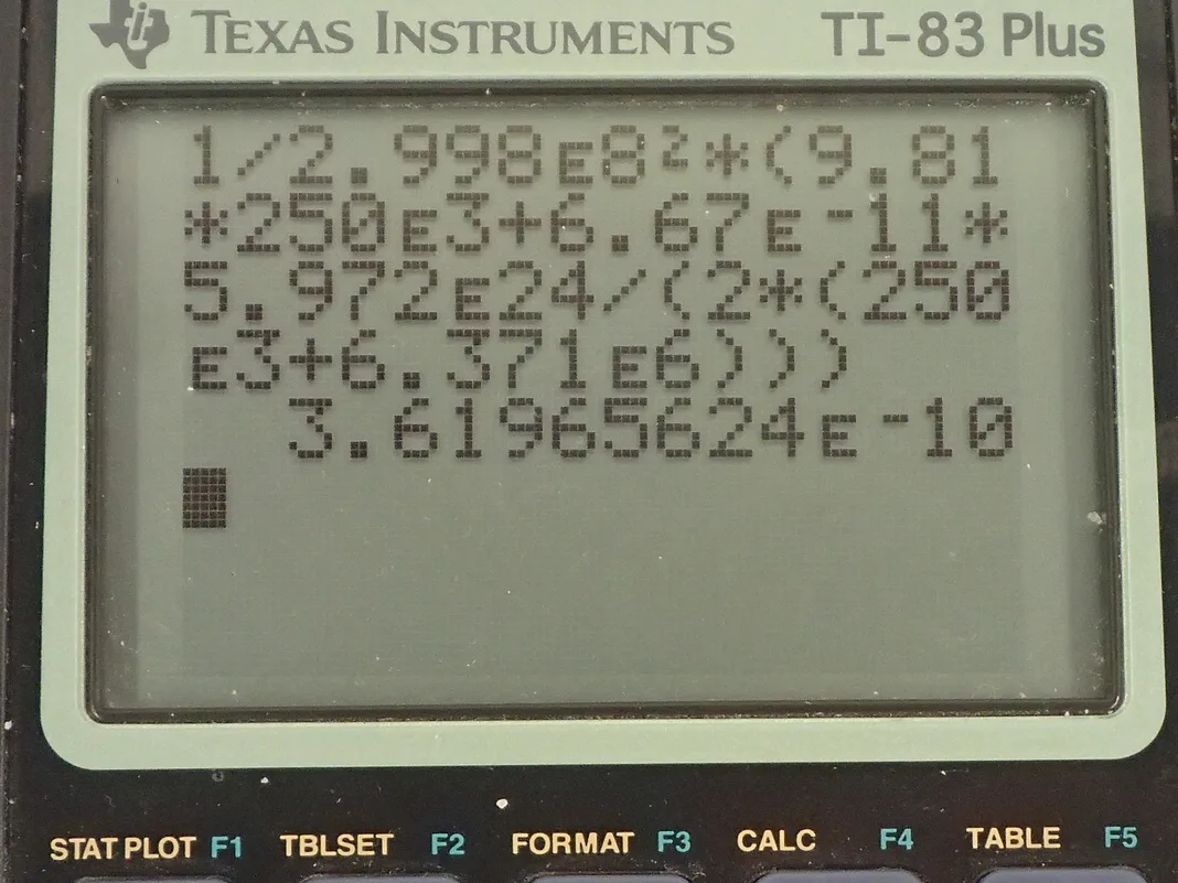 Calculator screenshot