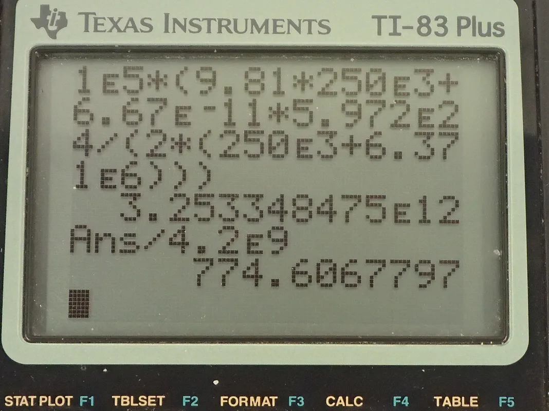 Calculator screenshot