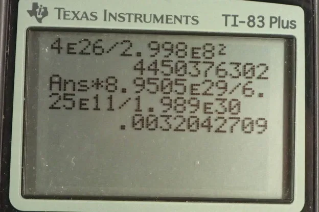 Calculator screenshot