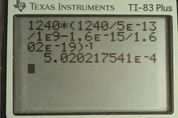 Calculator screenshot