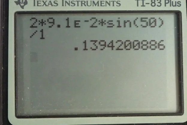 Calculator screenshot