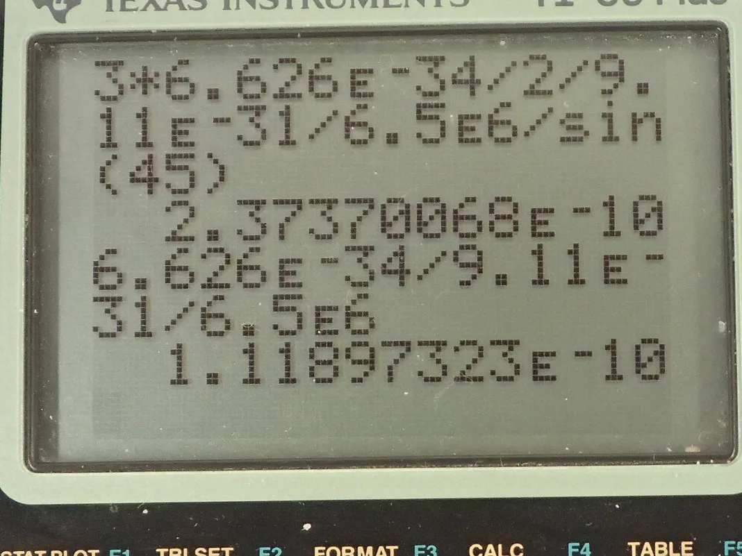 Calculator screenshot