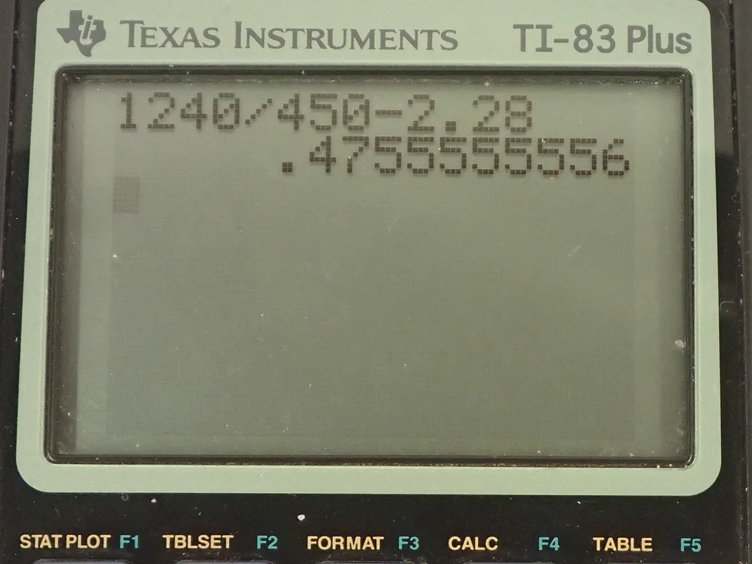 Calculator screenshot