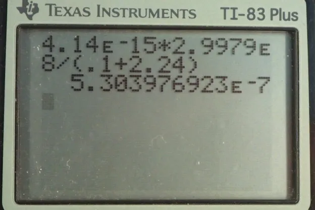 Calculator screenshot