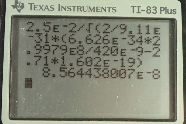 Calculator screenshot