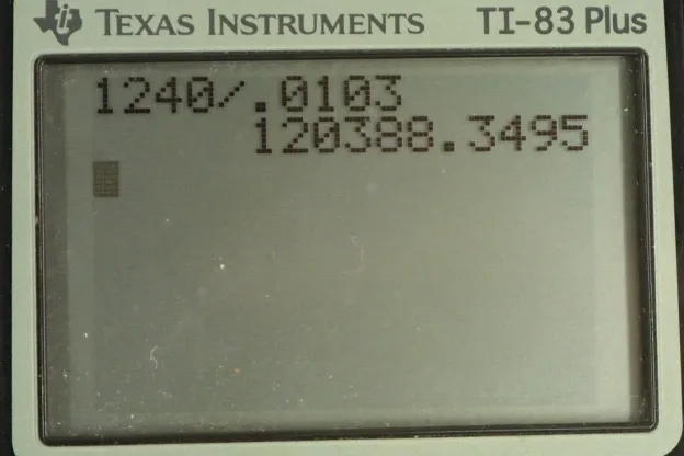 Calculator screenshot