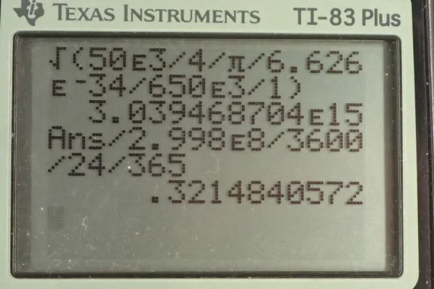 Calculator screenshot