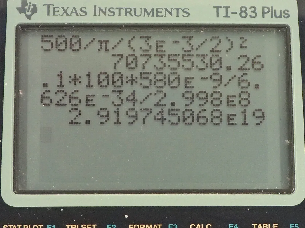 Calculator screenshot