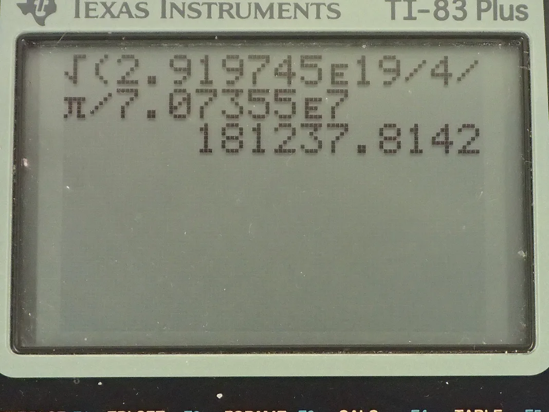 Calculator screenshot