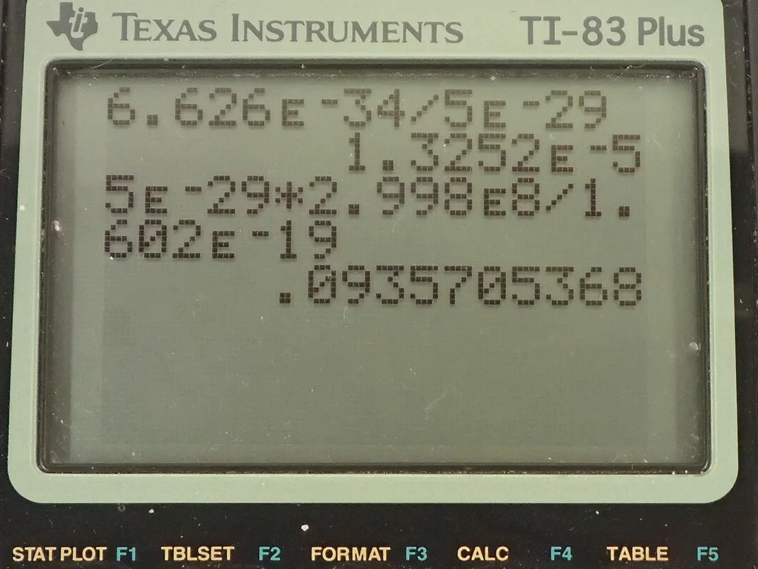 Calculator screenshot