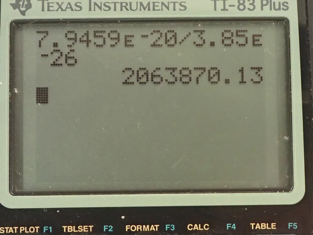 Calculator screenshot