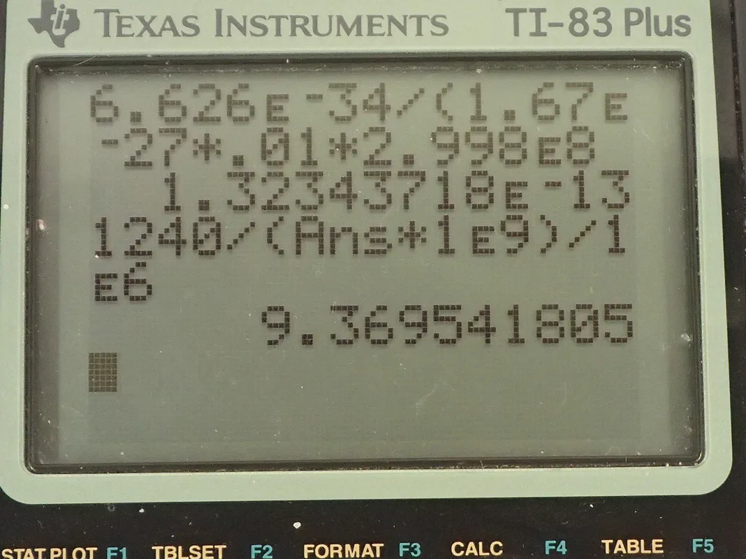 Calculator screenshot