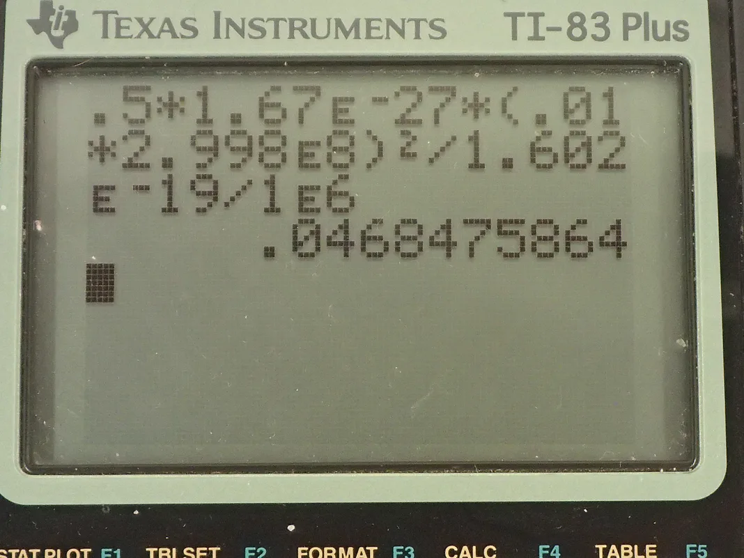 Calculator screenshot