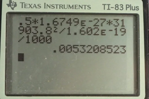 Calculator screenshot
