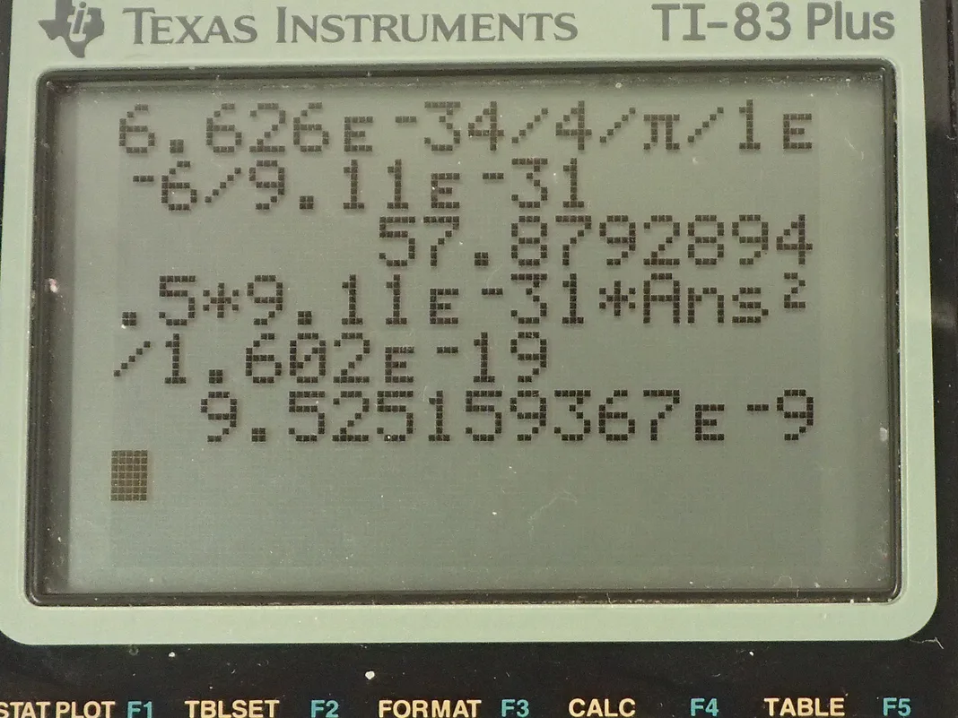 Calculator screenshot