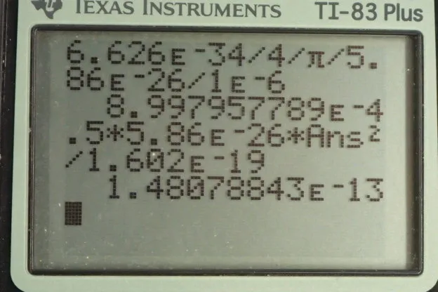 Calculator screenshot