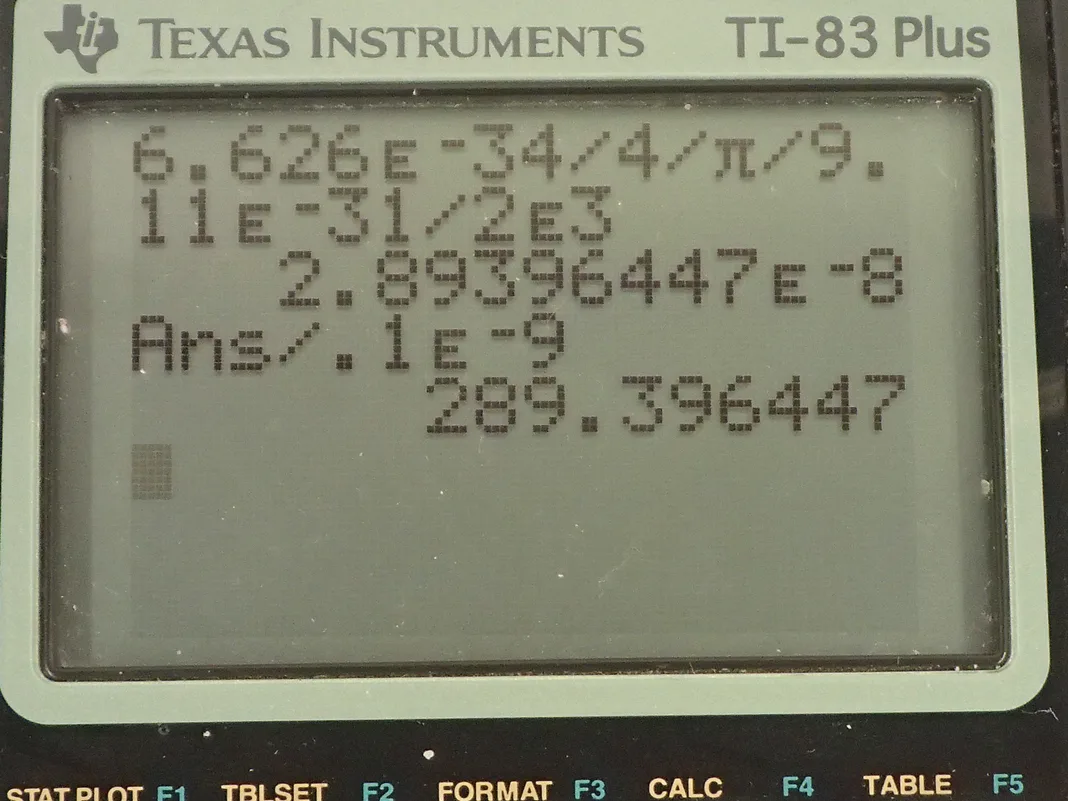 Calculator screenshot