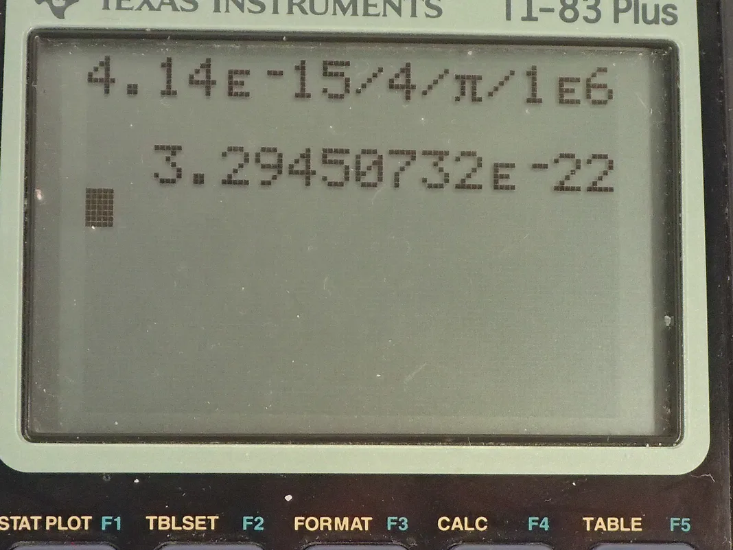 Calculator screenshot