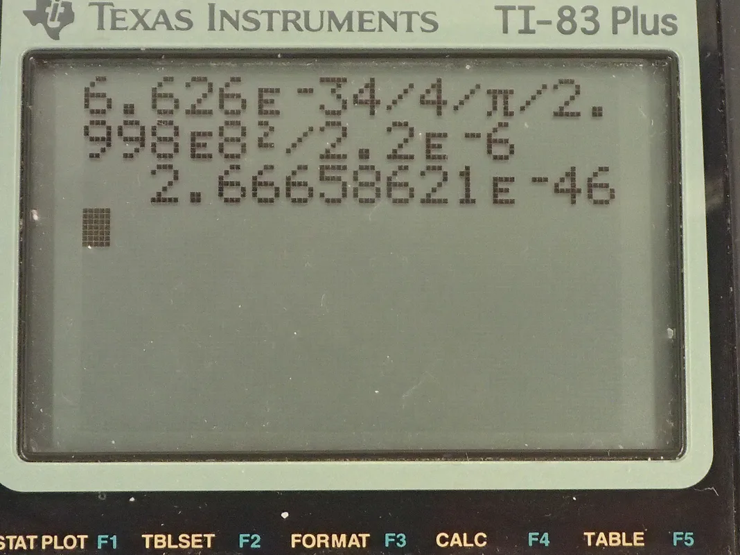 Calculator screenshot