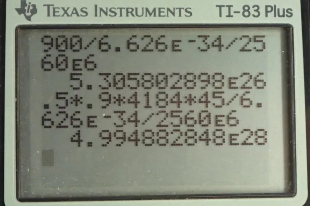 Calculator screenshot