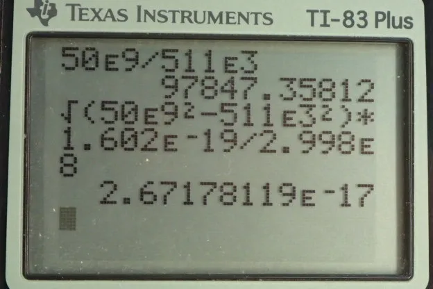 Calculator screenshot
