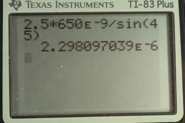 Calculator screenshot