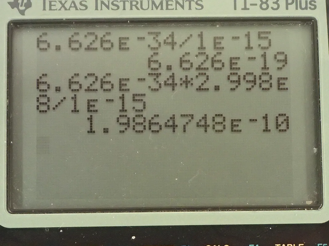 Calculator screenshot