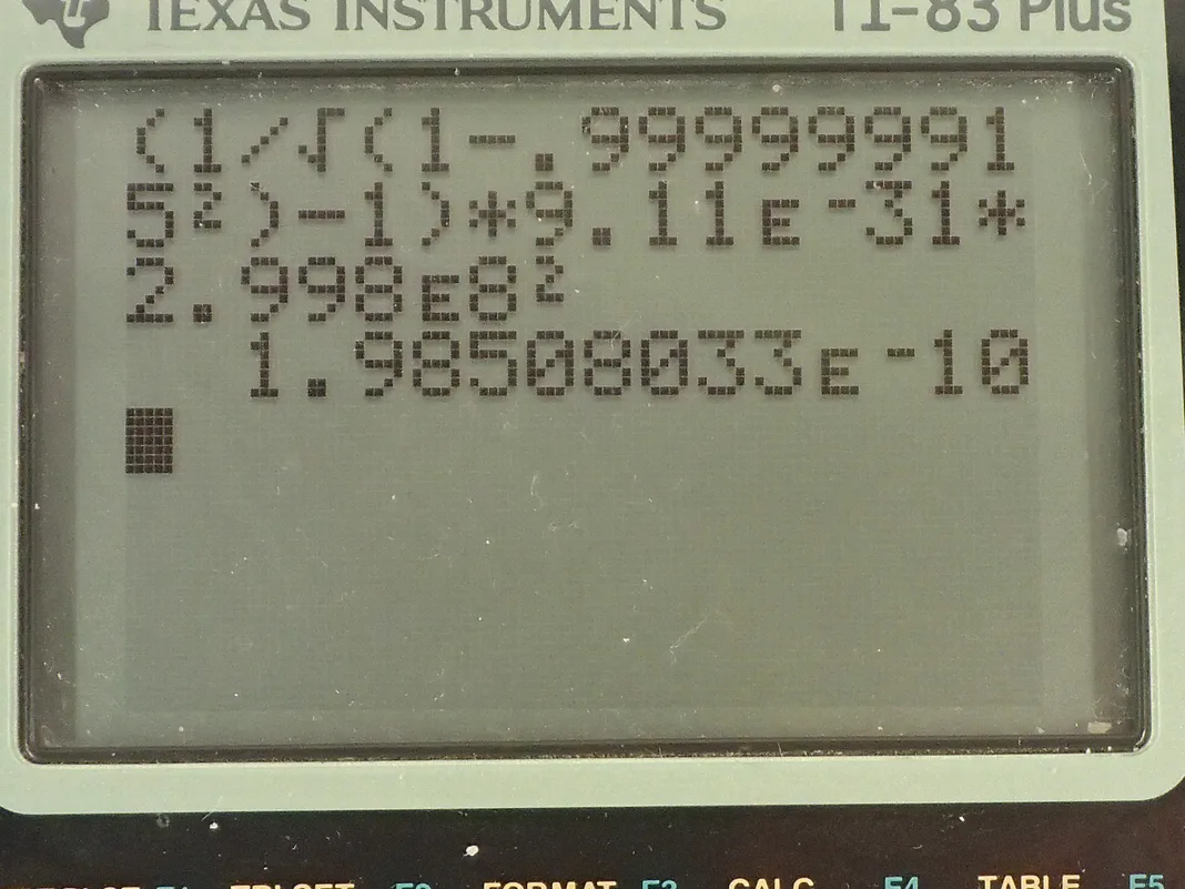 Calculator screenshot