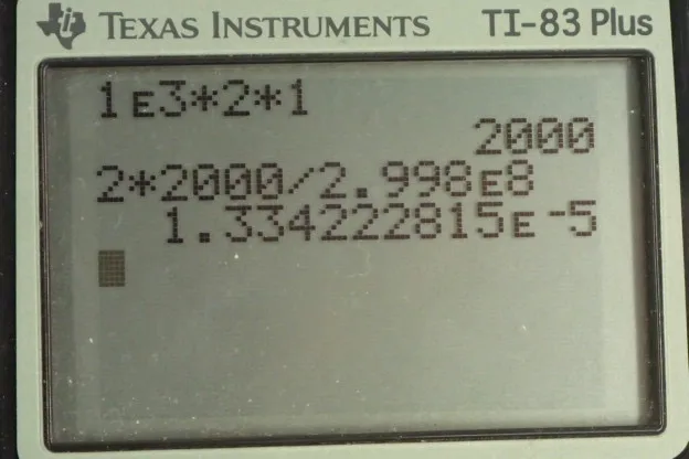 Calculator screenshot