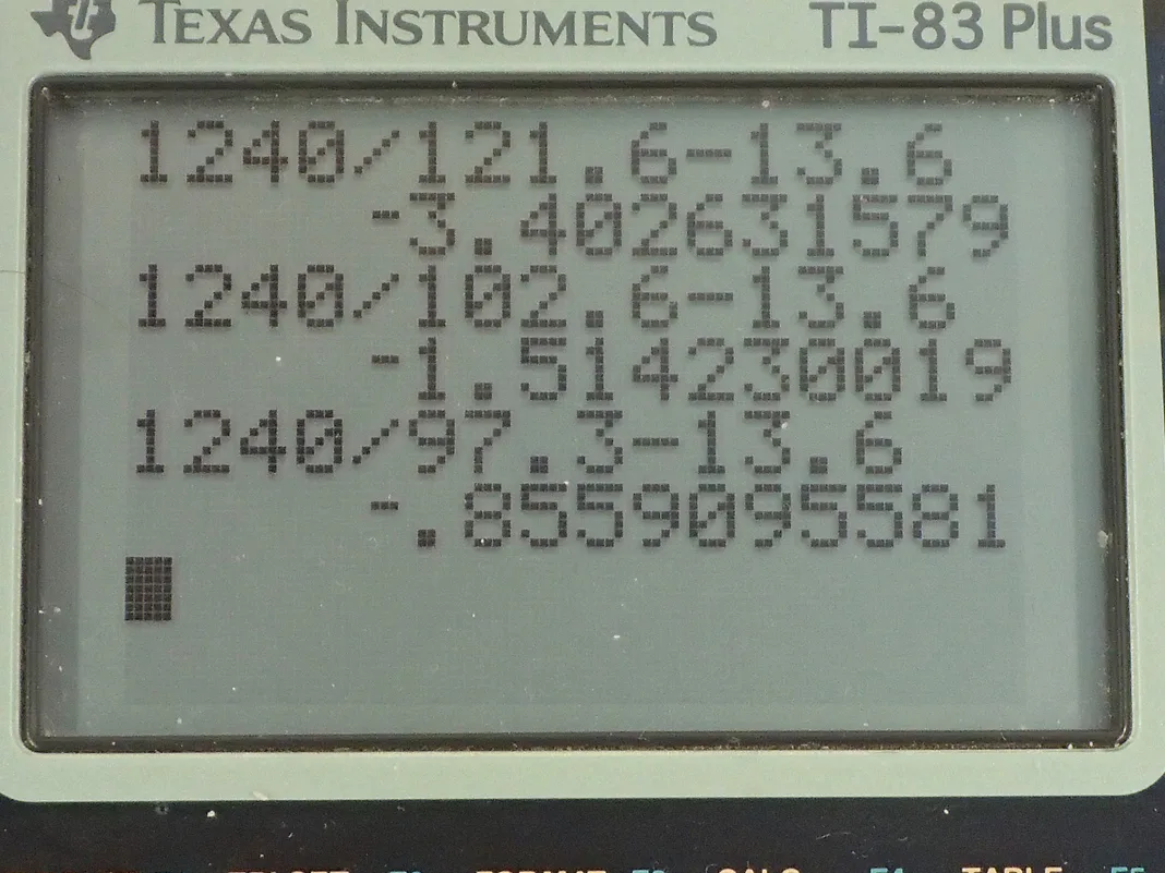 Calculator screenshot
