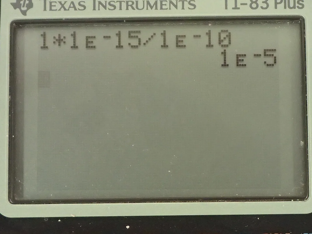 Calculator screenshot